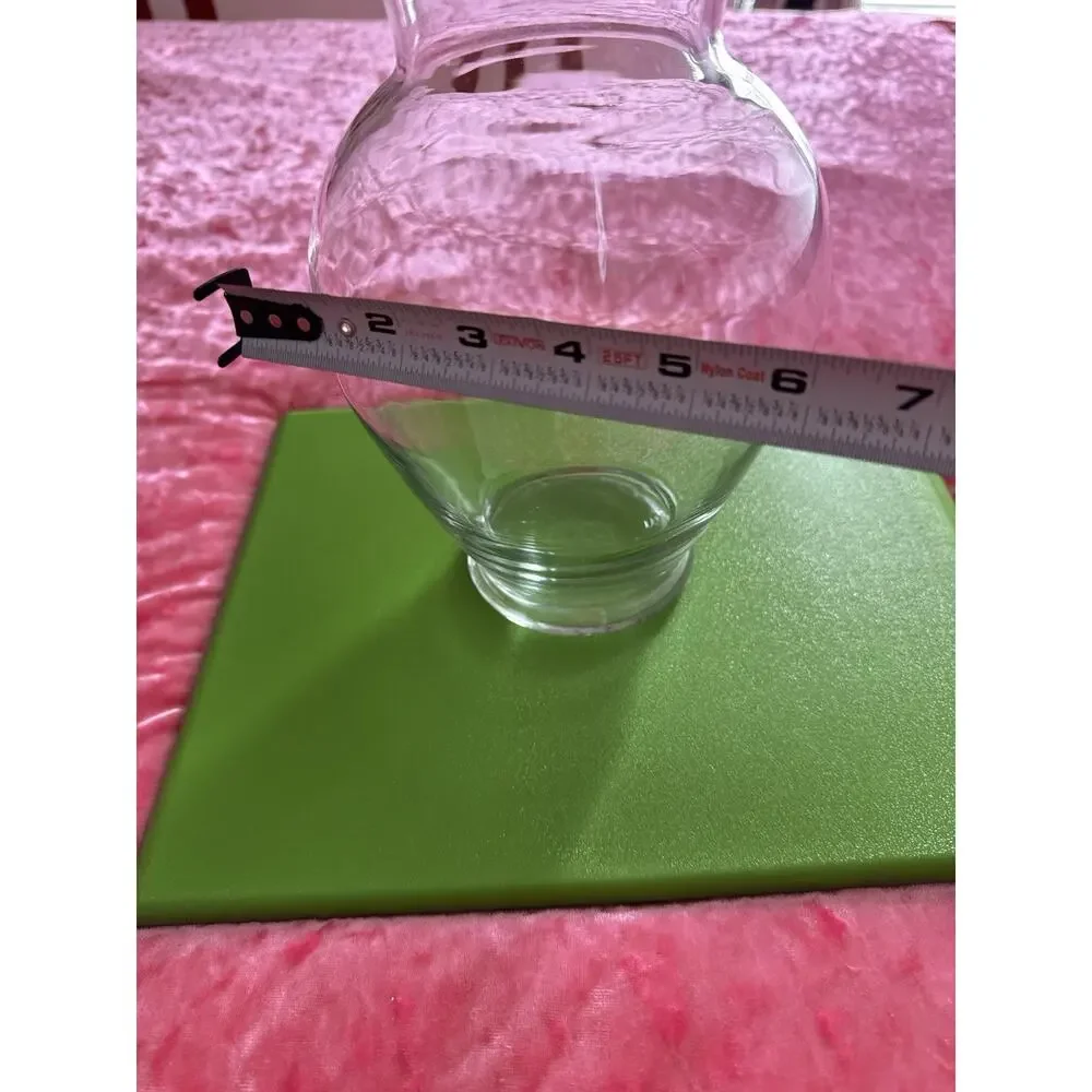 Glass Vase Clear Classic Home Decor Floral Arrangements